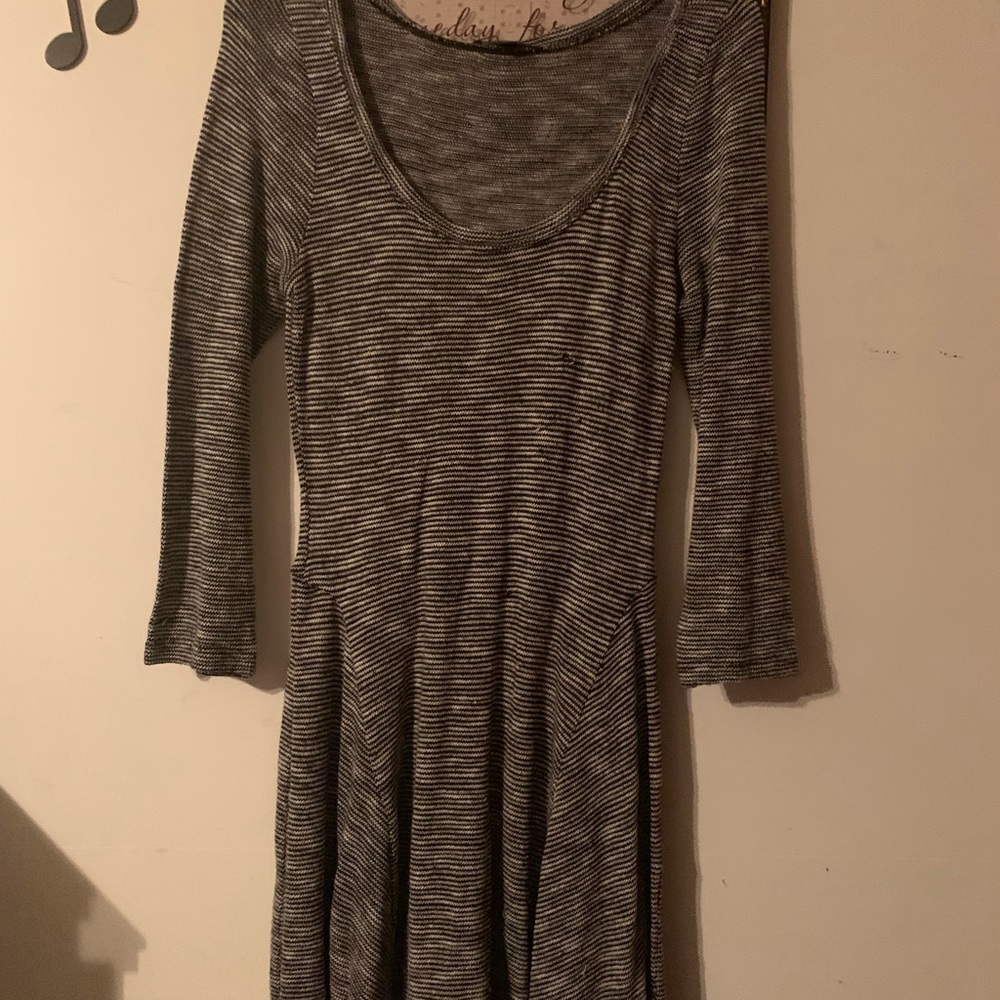 Black and white dress